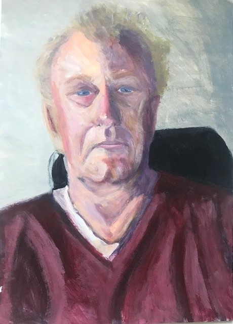 Tom de Haas als schilder