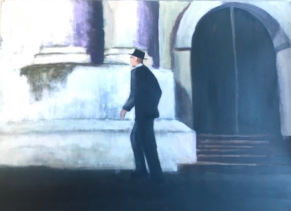 Beweging in film still uit Hitchcock film 2